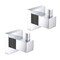 Kibi Cube Bathroom Towel & Robe Hook 2 Count KBA1501CH-2PC - alternate 1